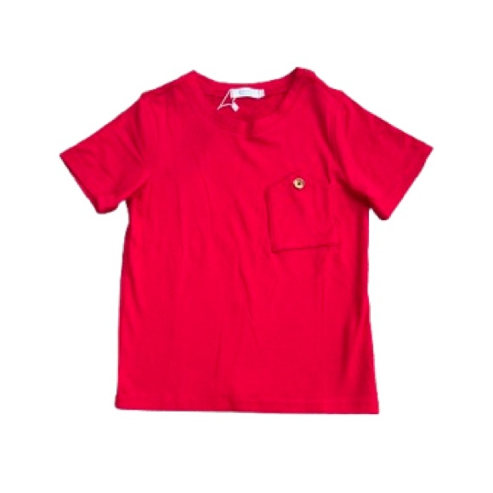 164 NWT Arshiner Boys Hipster Crewneck Pocket T-Shirt‎ - Size: 110 (3-4Y)